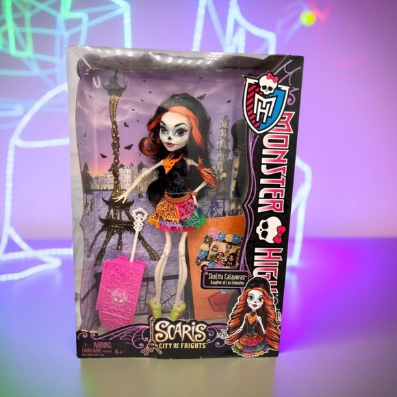 Monster High Skelita Calaveras Monster High Scaris Dolls NIB Discontinued - Picture 5 of 11